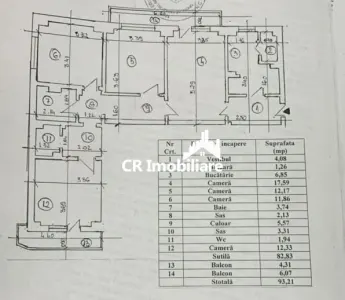Apartament 4 camere Costin Georgian - foto 8