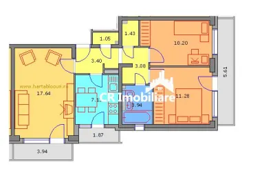 Apartament 3 camere Doamna Ghica - foto 7