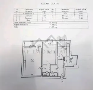 Apartament 2 camere Mircea cel Batran - foto 2