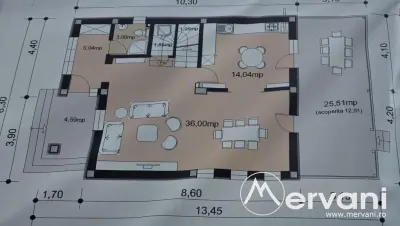 Vila cu 4 camere de vanzare  in Brebu - foto 6