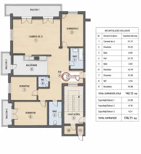 Vanzare 4 camere spatios Herastra//Parcare si boxa - foto 19