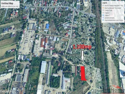 Teren 1.100mp intravilan curti constructii de vanzare in zona COMAT - Focsani