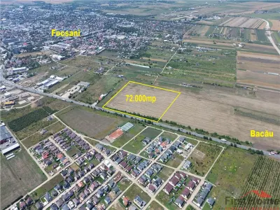 Teren de vanzare pe E 85 langa Autostrada A7  Focsani - foto 3