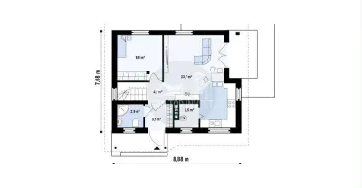 Casa individuala 5 camere 300mp teren Cisnadie - foto 6