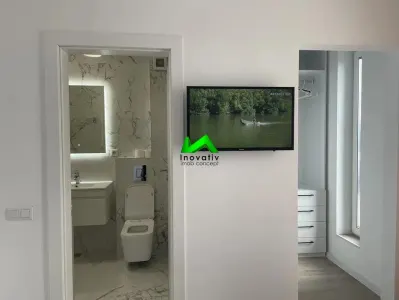 Penthouse 3 camere,2 bai,loc parcare,terasa,Stefan cel Mare - foto 4