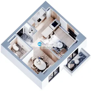 Potiers Towers Faza 2! Ap. 1 camera pret Promotional! - foto 4