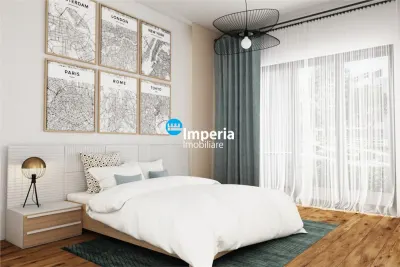 Apartament de vanzare 2 camere cu gradina, bloc nou,zona rond Pacurari - foto 8