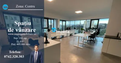 Spatiu birou, open space, de vanzare, zona  Centru - Mercur Merry - Iasi