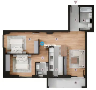 Proiect NOU Tatarasi - Kaufland, apartamente 3 camere pret Promotional! - foto 3