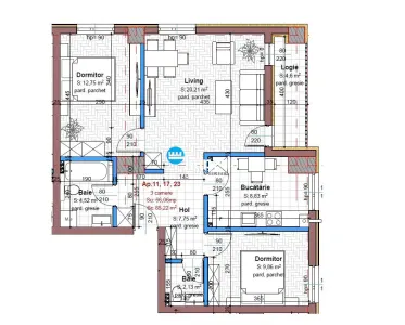 Complex NOU!Avans 20% Ap 3 camere, Pret Promotional! - foto 3