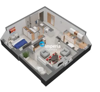 Apartament 2 cam de vanzare,57 mp,Dacia - foto 8