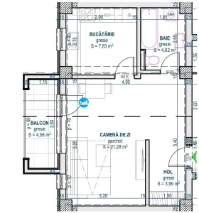 NOU! Direct Dezvoltator, Palas Mall, 1 camera - foto 8