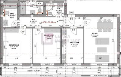 Apartament 3 camere | Doamna Stanca | 2 bai | decomandat  | 2 - foto 5