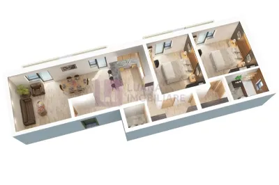 Apartament 3 camere, 2 bai | Doamna Stanca | NOU | incalzire pardoseala - foto 6