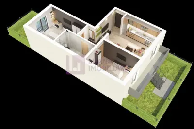 Apartament 3 camere, gradina 16 mp | Doamna Stanca | incalzire pardoseala - foto 7