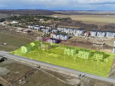 Teren intravilan | autorizatie vila cu apartamente | utilitati | drumuri - Cristian