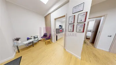 Spatiu de birouri | zona centrala | renovat | mobilat | 280 mpu | tur virtual - foto 5