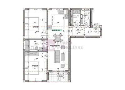 Apartament 3 camere PREMIUM | 2 bai | finisat la cheie (Gio) - foto 8