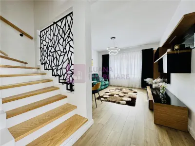 Casa individuala de inchiriat | Terezian | garaj | panouri fotovoltaice | pompa caldura | video - foto 2