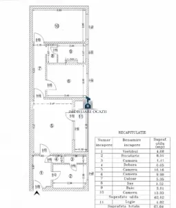 Vanzare Apartament 3 Camere Semidecomandat Berceni-Al.Ciceu - foto 11