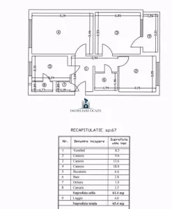 Apartament 3 camere Decomandat  Izvorul Crisului - foto 18