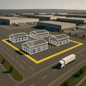 Teren 12.000 mp pentru dezvoltare industriala – zona Metro Iasi - Iasi