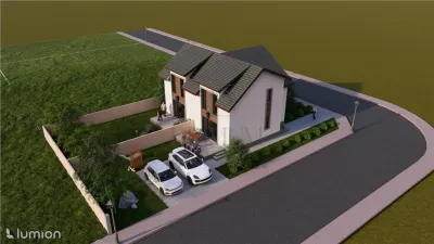 Duplex 4 camere - dormitor la parter - doua fronturi stradale - foto 6