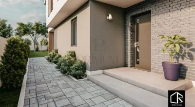 Duplex despartit prin camera tehnica - personalizare interioara - living mare - balcon - foto 4