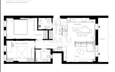 ARADULUI | 3 CAM PREMIUM | 2 BAI | LIFT | PARCARE SUBTERANA | INCALZIRE PARDOSEALA | - foto 8