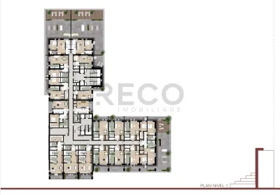RECO Apartament Nou 2 camere in Oradea cu 204 mp terasa - foto 5