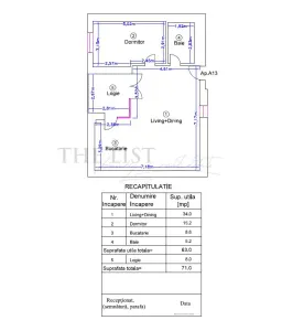 PIPERA | APARTAMENT 2 CAMERE | ROND OMV - foto 1