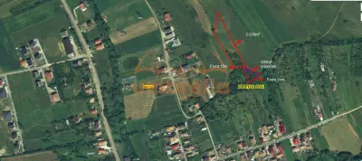 2 Terenuri de vanzare in Popesti Baciu 500m²/40€ m². - foto 3