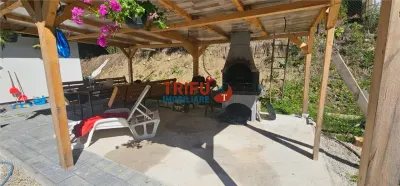 Cabana de vânzare în Intregalde – 5 camere, 1.200 mp teren, ciubăr și piscină - foto 5