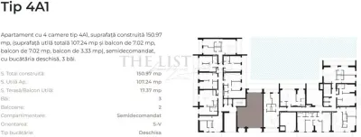 Apartament 4 camere in ansamblu de lux langa Pipera Plaza - foto 2