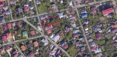 Gradina Botanica - Piata Pacurari , casa + teren 1008mp - Iasi