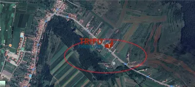 Teren intravilan 2100 mp de vanzare in Teleac la asfalt cu toate utilitatile - foto 4