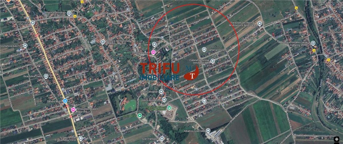 Teren Intravilan de Vânzare în Zona Orizont - Alba Iulia