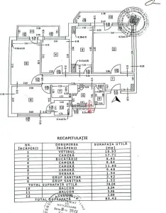 4 camere decomandat, etaj intermediar Piata Delfinului - foto 5