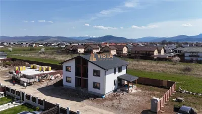 Duplex de vanzare, toate utilitatile, incalzire in pardoseala, Izvor, Brasov - Tarlungeni