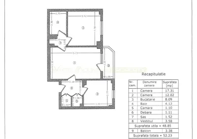 Apartament renovabil 2 camere, de vanzare, Stefan cel Mare - foto 4