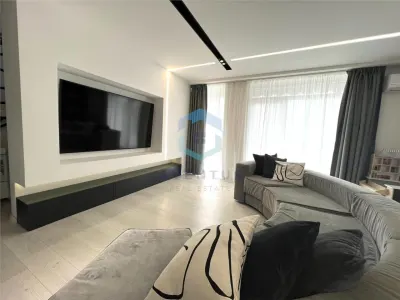 Penthouse spectaculos | 120 mp utili + 60 mp terase | Soporului | Mobilat & utilat complet - foto 3