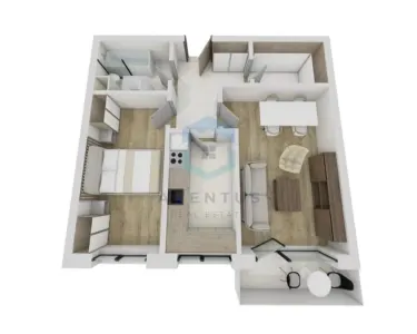 Apartament 2 camere Floresti, semifinisat - Floresti