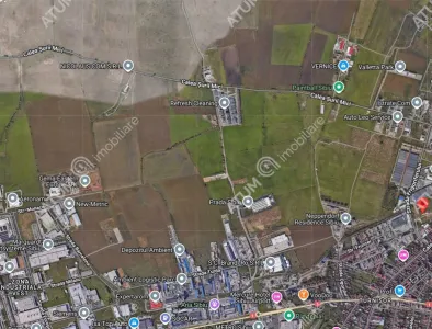 Teren intavila pretabil blocuri de vanzare in Sibiu zona Calea Surii Mici - Sibiu