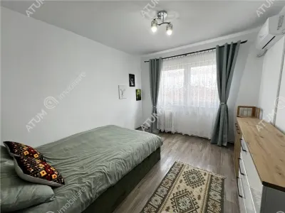 De vanzare apartament renovat cu 3 camere de 71 mp la etaj interemdiar zona Vasile Aaron din Sibiu - foto 5