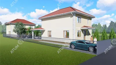 Casa individuala 4 camere si 323 mp teren de vanzare in Selimbar - foto 5