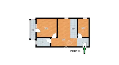 De vanzare apartament cu 3 camere decomandate balcon si loc parcare in zona Turnisor din Sibiu - foto 7