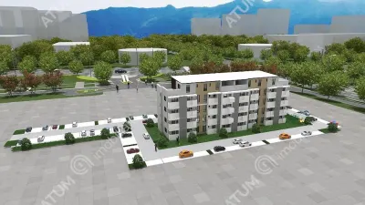 De vanzare cu 2 camere si loc de parcare zona Lacul lui Binder din Sibiu - foto 9