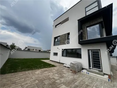 De vanzare casa moderna cu 4 camere 3 bai si teren de 214 mp in Selimbar zona Triajului - foto 4