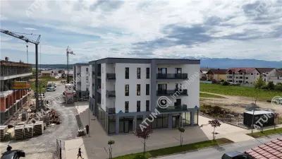 Apartament de vanzare la cheie cu 2 camere balcon si loc parcare zona Pictor Brana din Selimbar - Sibiu