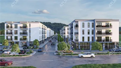 De vanzare apartament la cheie cu 2 camere 50 mp utili etaj 1 zona Pictor Brana din Selimbar - foto 9
